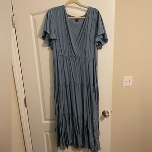 Blue shein dress